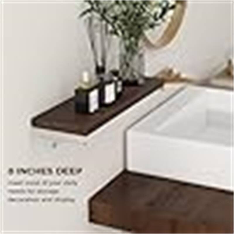 Floating Shelves - 8"D x 48"W x 1.2"H