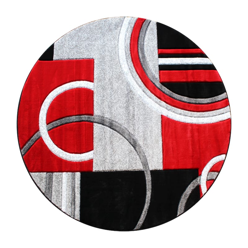 Modern Geometric Design Abstract Area Rug
