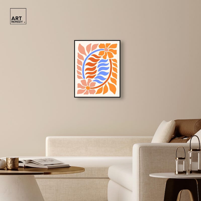 Floral Vine II Canvas by Art Remedy