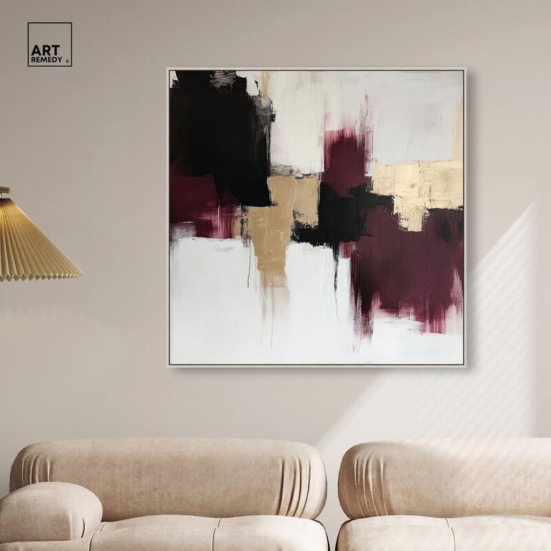 Golden Dusk III Canvas by Art Remedy