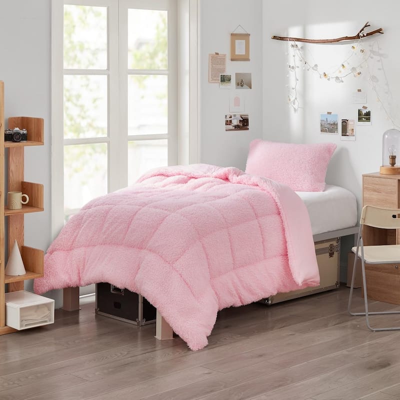 Cotton Candy - Coma Inducer® Oversized Comforter - Bubblegum Pink - Twin XL