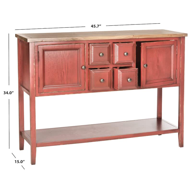 SAFAVIEH Charlotte Wine Storage Sideboard