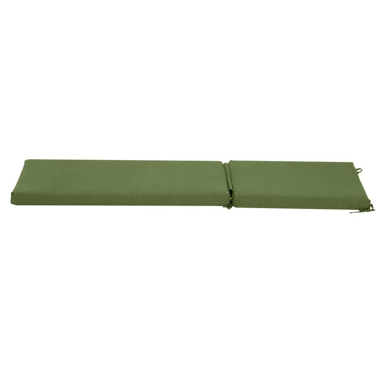 Christopher Knight Home - Noah Luxurious Comfort Outdoor Chaise Lounge Cushion with Secure Ties and Plush Support