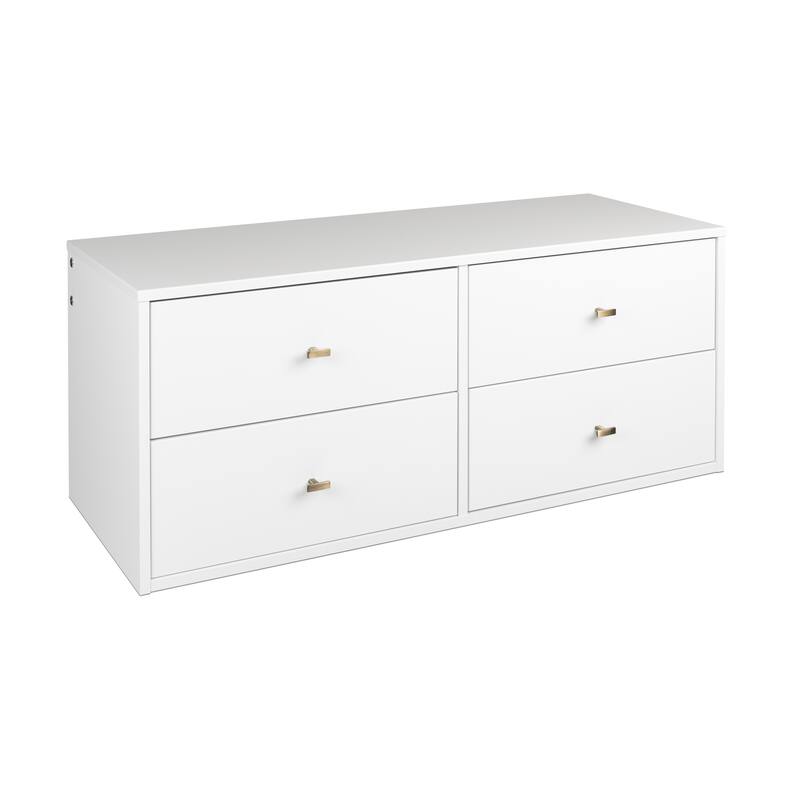 Prepac Floating 4-Drawer Dresser