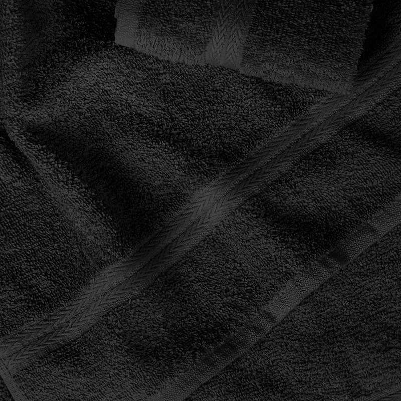 Superior Miami 100% Cotton 6-Piece Towel Set - Lightweight & Quick Drying