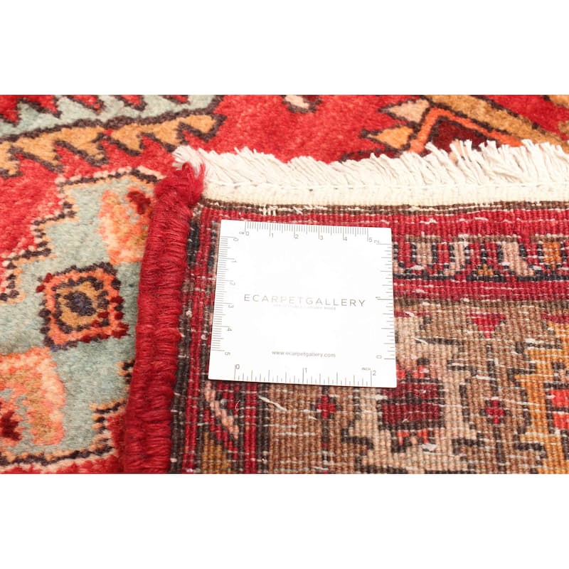 ECARPETGALLERY Hand-knotted Konya Anatolian Red Wool Rug - 5'2 x 6'9