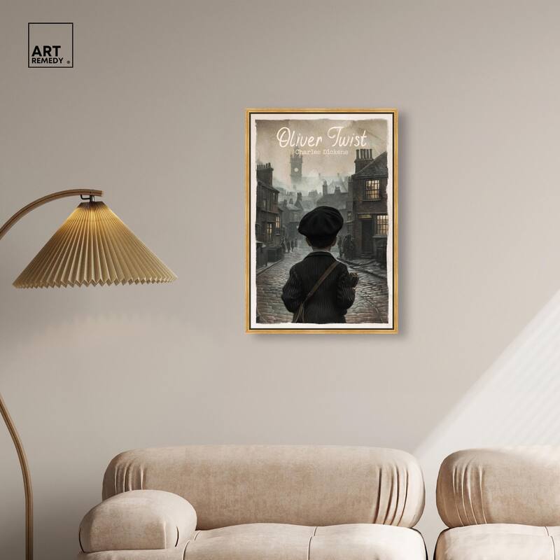 Oliver Twist Classic Canvas by Art Remedy