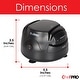 preview thumbnail 7 of 6, Chef PRO Compact 3-in-1 Electric Knife Sharpener System, Black