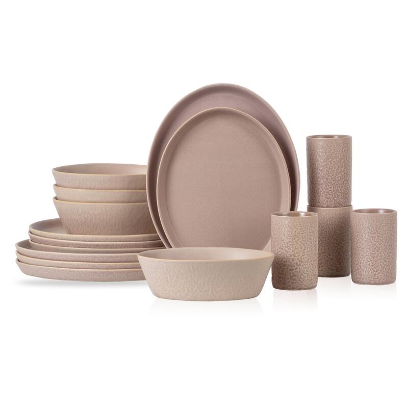 Stone by Mercer Project Katachi Stoneware Dinnerware Set