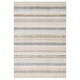 preview thumbnail 2 of 10, Cavett Textural Geometric Striped Ivory/ Multi Area Rug
