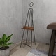preview thumbnail 13 of 24, Black Iron Metal Modern Industrial Art Portrait Display Floor Easel