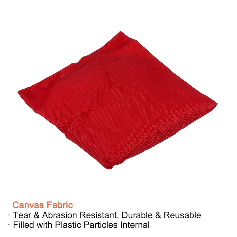 Cornhole Bean Bags, 10Pcs Canvas Sandbag for Carnival Outdoor Game