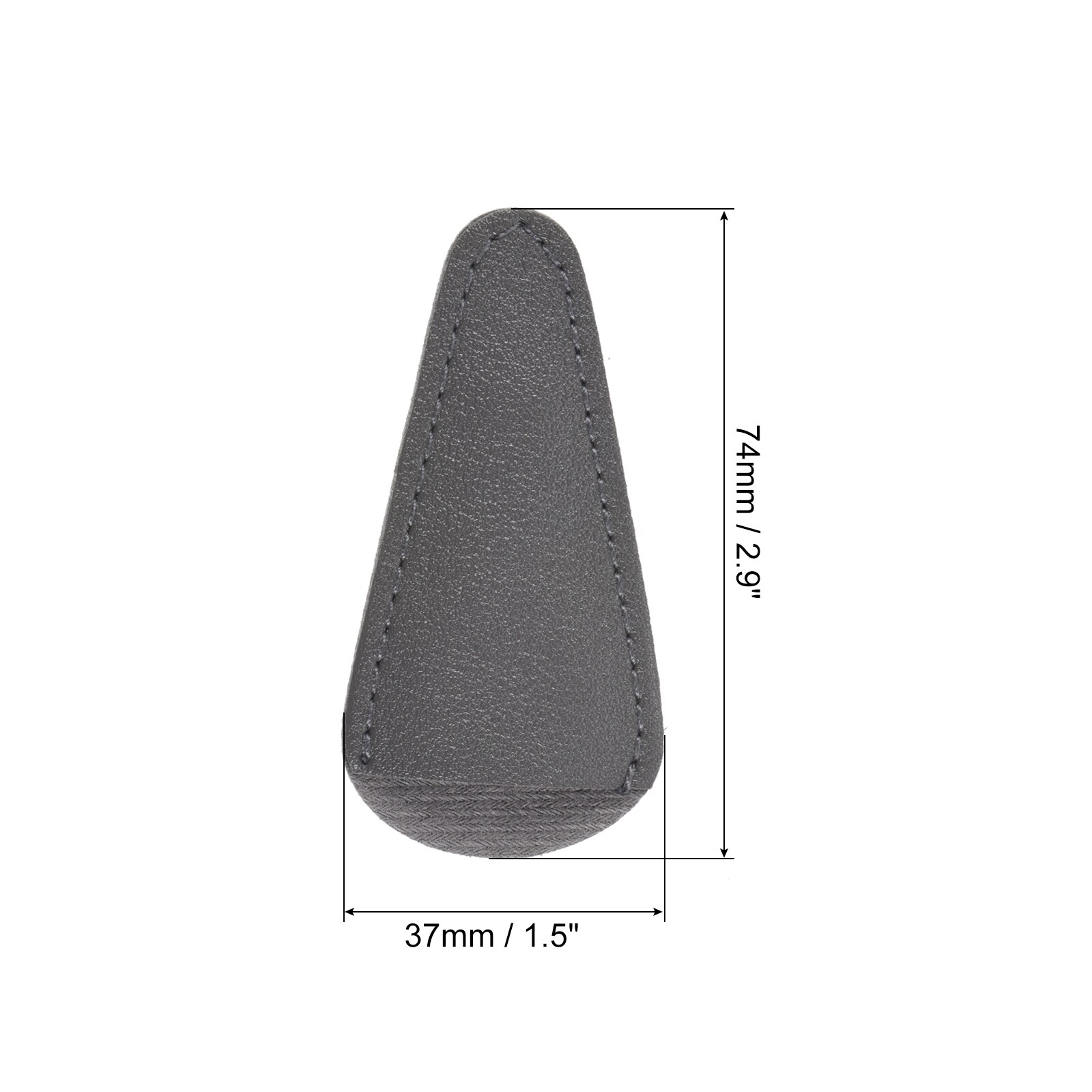 PU Leather Scissors Sheath, Scissors Cover Protector, Portable Collect Bags for Eyebrow Trimming Beauty Tool Protection