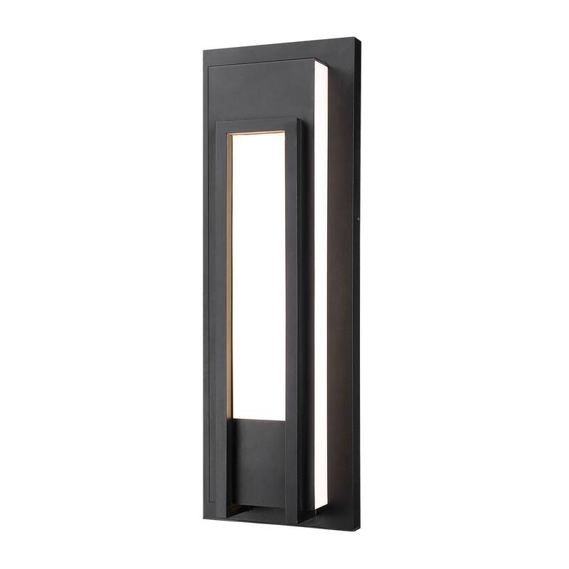Bellevue ZWS96751 Fabatus 24" Tall LED Outdoor Wall Sconce - Black