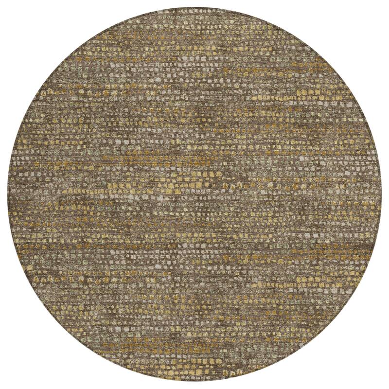 Machine Washable Indoor/ Outdoor Casual Kersey Chantille Rug