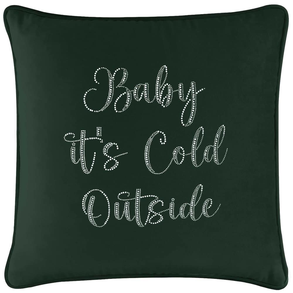 Sparkles Home Baby It's Cold Outside Pillow
