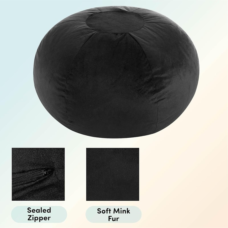 Heritage Kids Pod Round Back Kids Bean Bag Chair