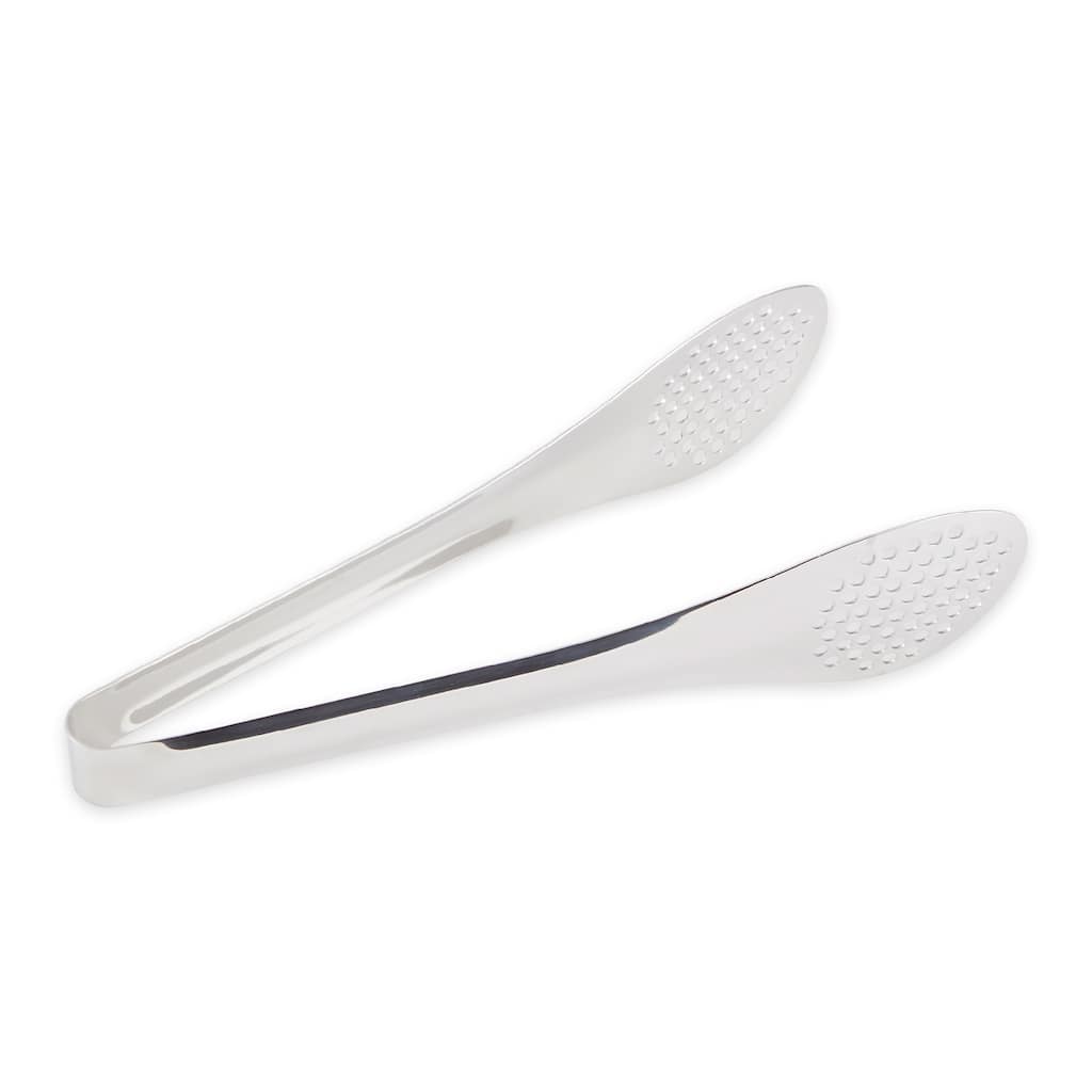 9.88-Inch Stainless Steel Straining Tongs