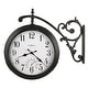 preview thumbnail 4 of 2, Howard Miller Luis Metal Indoor/ Outdoor Wall Clock
