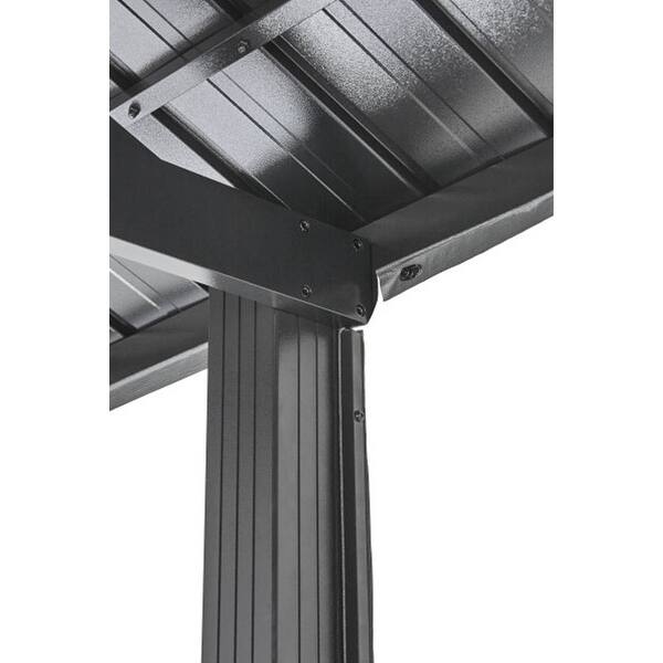 Shop Sojag Samara 12 X 20 Galvanized Steel And Aluminum Frame