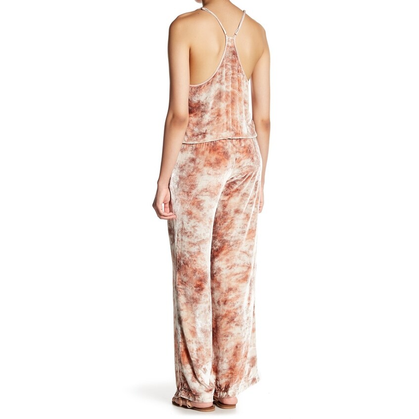 young fabulous and broke velvet jumpsuit