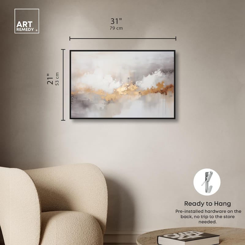 Cloudborn Glow I Canvas by Art Remedy