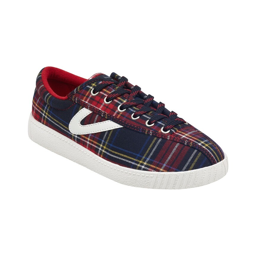 tretorn plaid sneakers