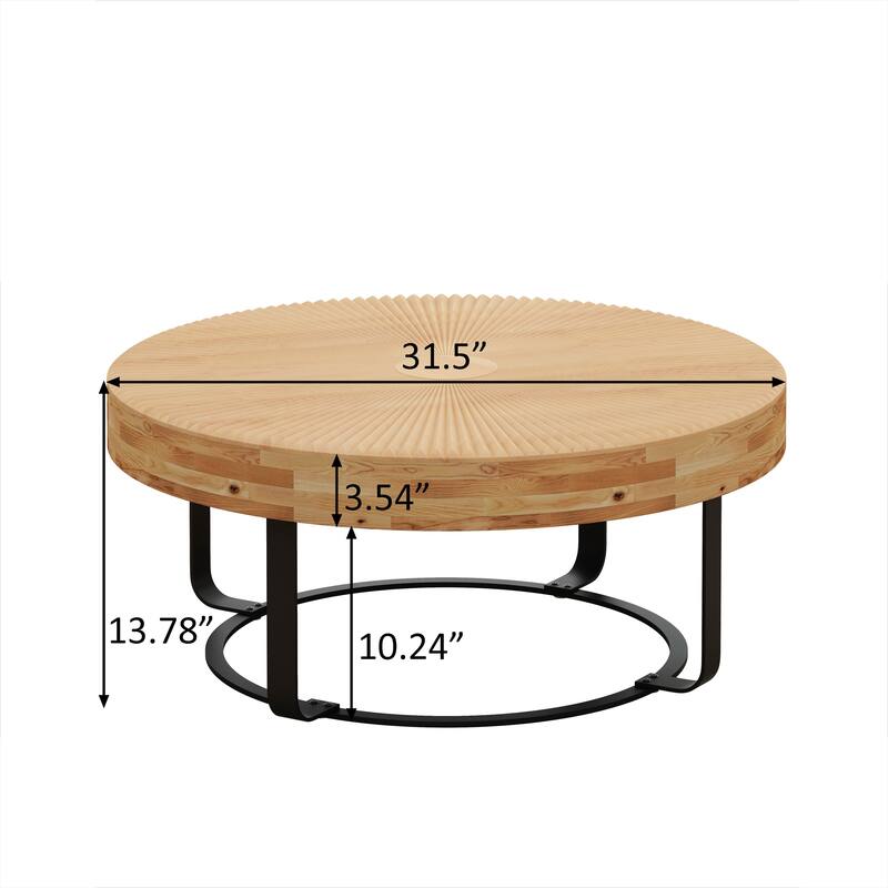 round coffee table