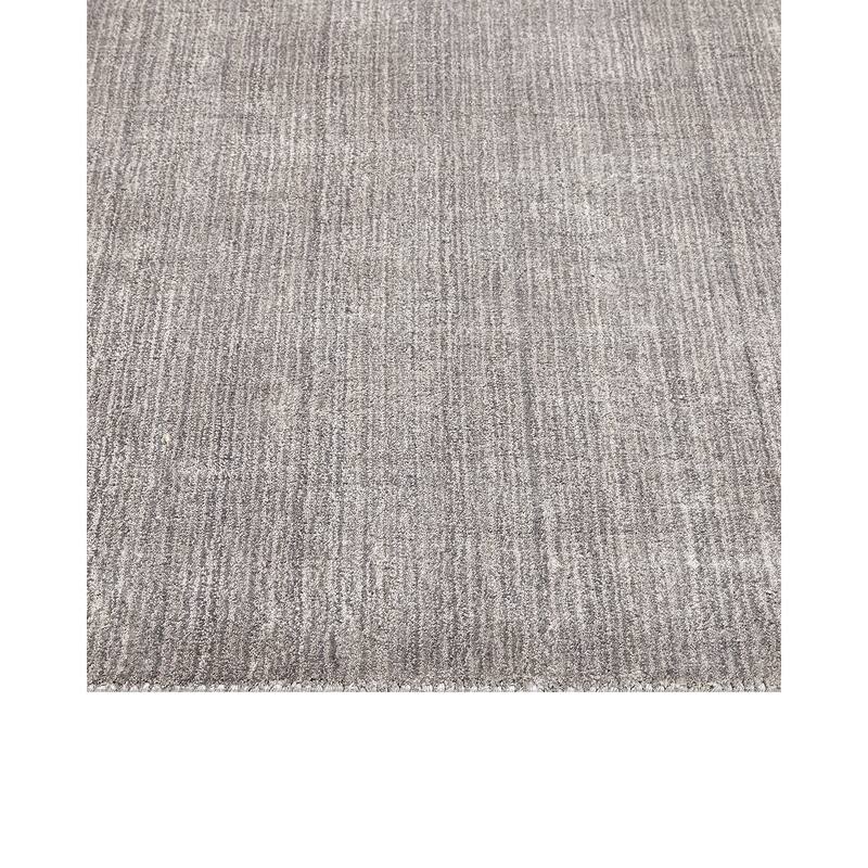 Overton Handmade Modern Contemporary Solid Area Rug
