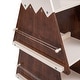 preview thumbnail 7 of 11, 360° Kids Revolving Bookshelf and Toy Storage, 4-Tier Solid Wood Christmas Tree Look Bookcase, Nursery Display Organizer Cabinet