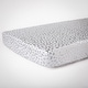 preview thumbnail 10 of 24, Rizzy Home Ink Dot Cotton Fitted Cribsheet - 28" X 52"
