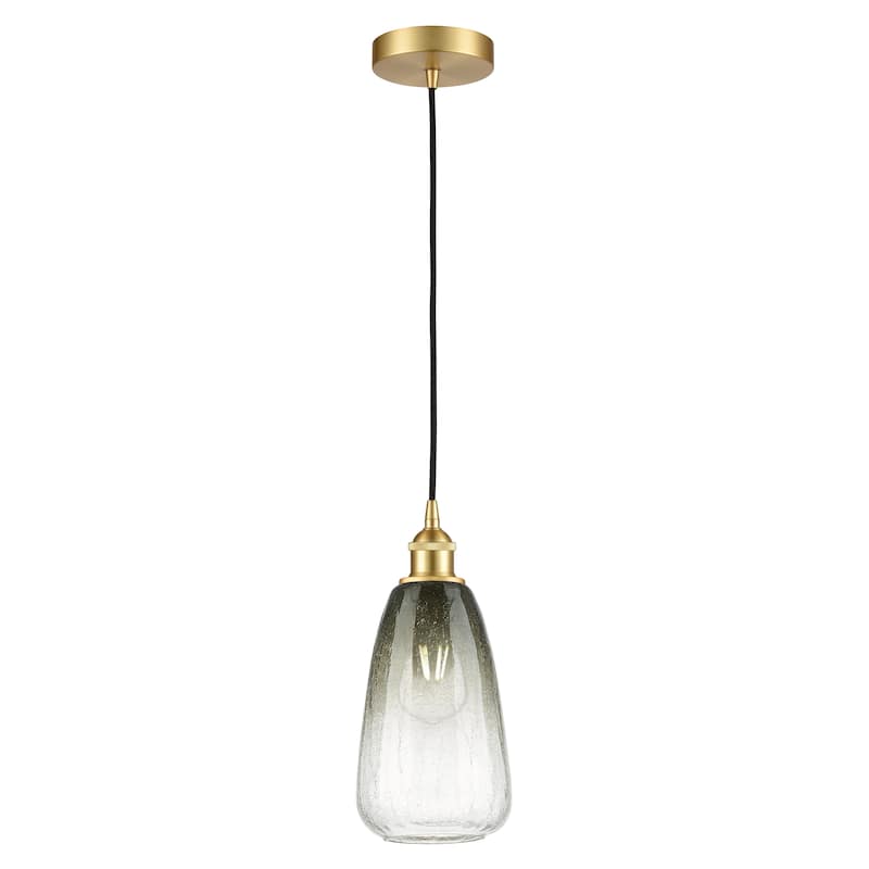 Innovations Lighting Endless Possibilities Edison - Brookhaven Almond - 1 Light 6" Cord Hung Mini Pendant