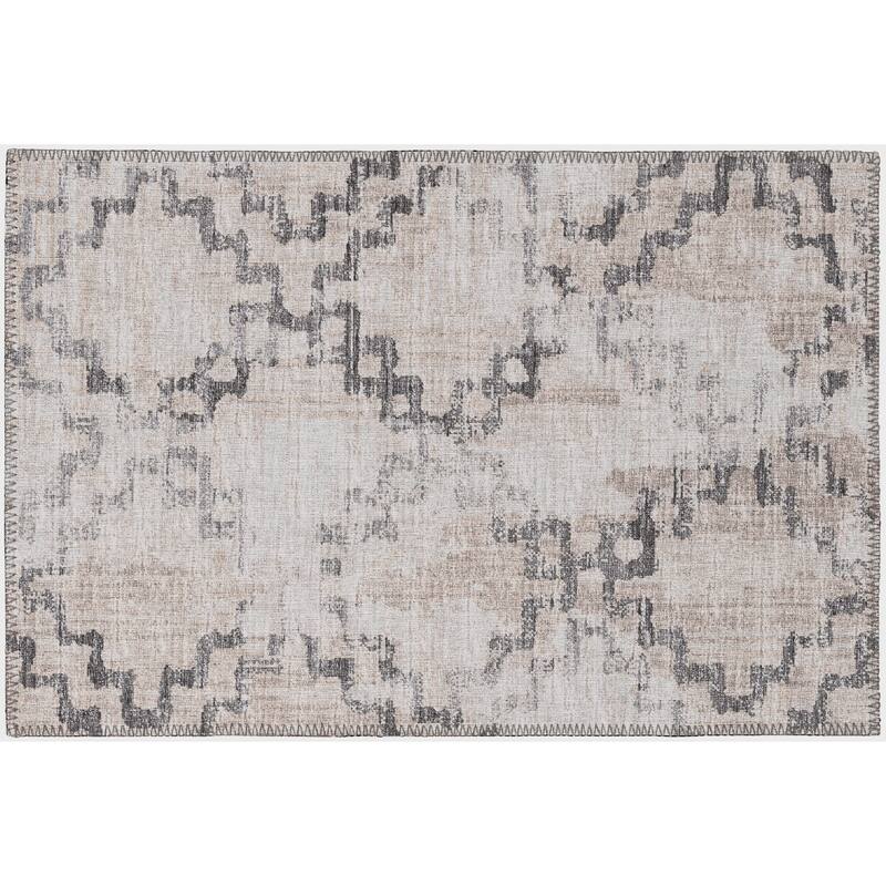 Indoor/ Outdoor Yuma Morroccan Washable Rug