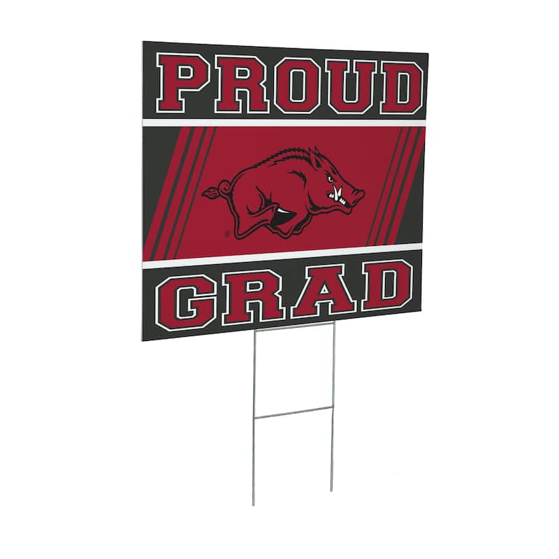 University of Arkansas 24" x 18" Graduation Coroplast Outdoor Yard Sign