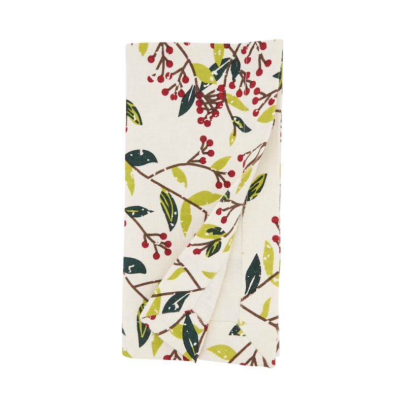 Red Berry Delight Napkin (Set of 4)