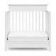 preview thumbnail 36 of 37, Storkcraft Petal 4-in-1 Convertible Mini Crib with Bonus Mattress