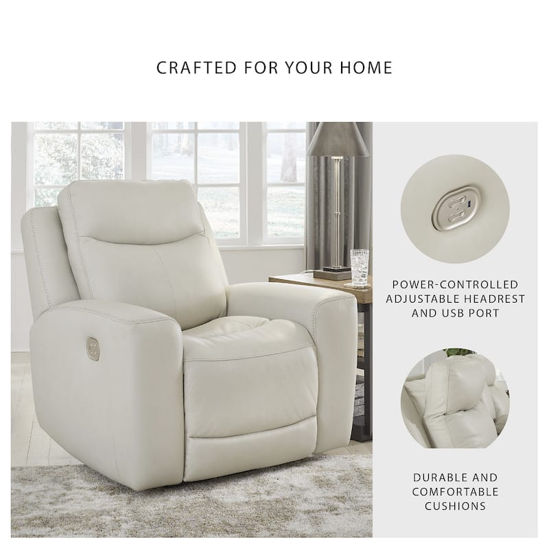 Signature Design by Ashley Mindanao Coconut Power Recliner