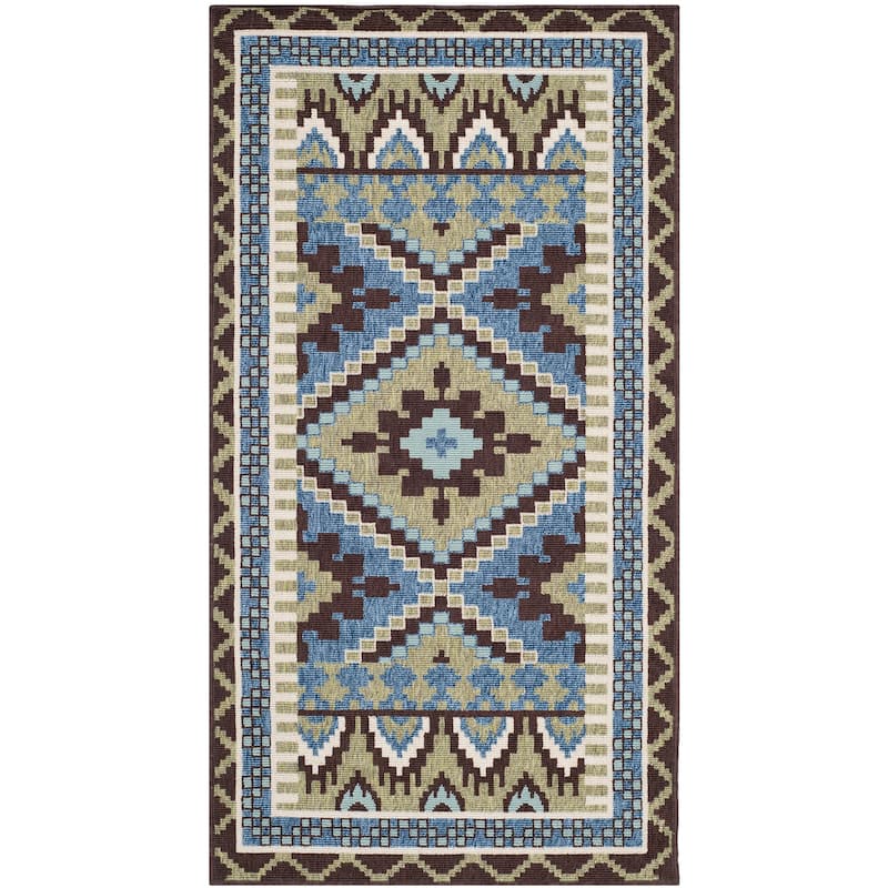 SAFAVIEH Veranda Vitaline Indoor/ Outdoor Waterproof Patio Backyard Rug
