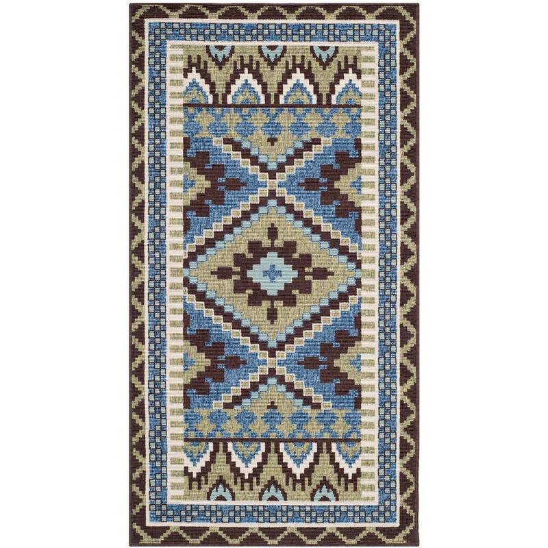 SAFAVIEH Veranda Vitaline Indoor/ Outdoor Waterproof Patio Backyard Rug