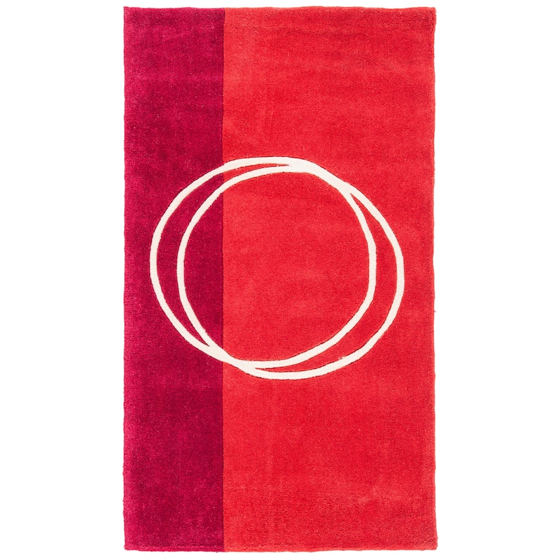 SAFAVIEH Handmade Rodeo Drive Caleigh Mid-Century Modern Abstract Wool