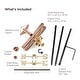 preview thumbnail 3 of 2, Biplane Pure Copper Garden Weathervane with Garden Pole by Good Directions