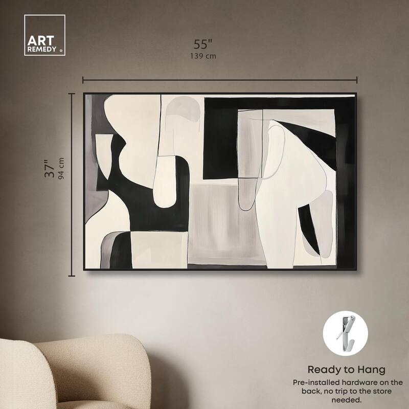 Shadow Play I Canvas by Art Remedy