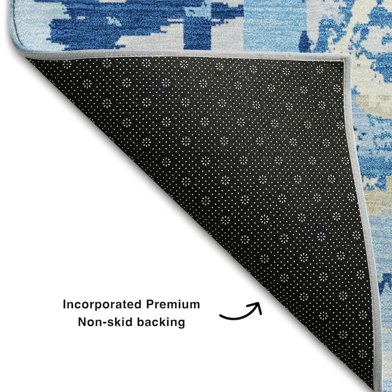 Premium Washable Super Soft Contemporary Casual Mayfield Rug