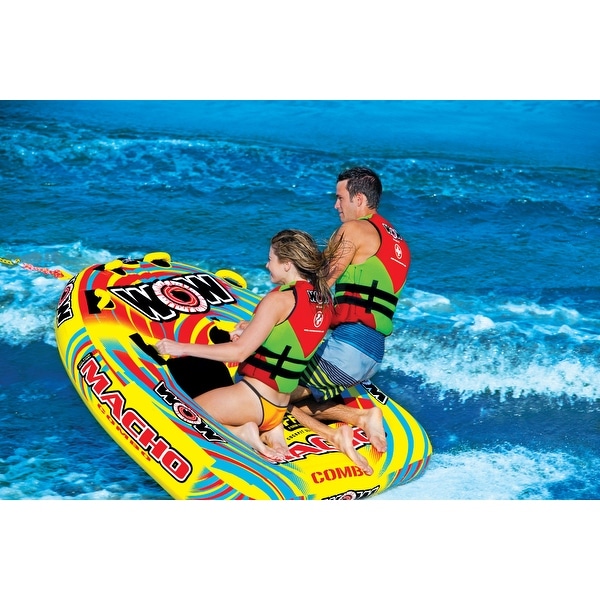 Shop WOW Sports Macho 2 Person Towable Water  Tube  For Pool 