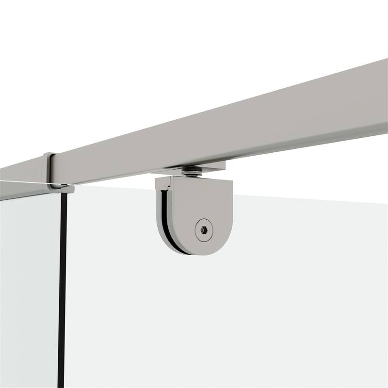 50-54"W x 71"H Piovt Swing Glass Shower Door