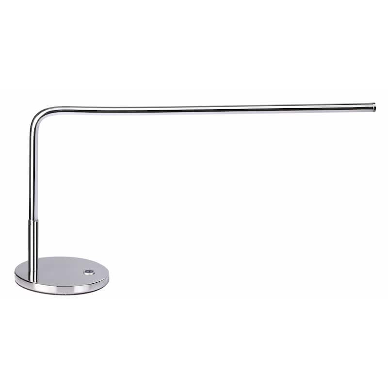 Faye 13.5" LED Integrated Task Lamp, Chrome by JONATHAN Y