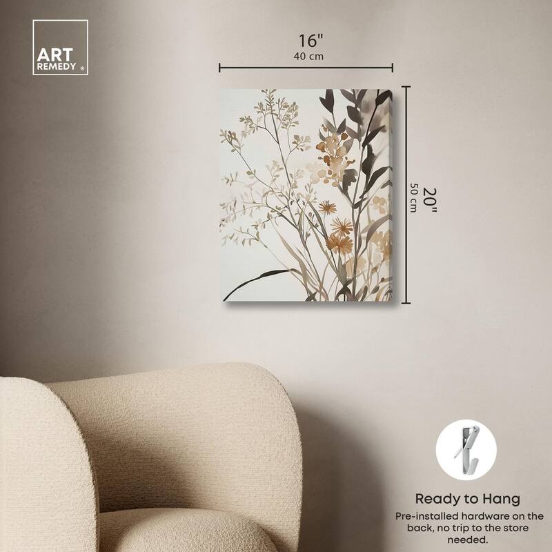 Meadow's Murmur I Canvas by Art Remedy, Gallery Wrapped
