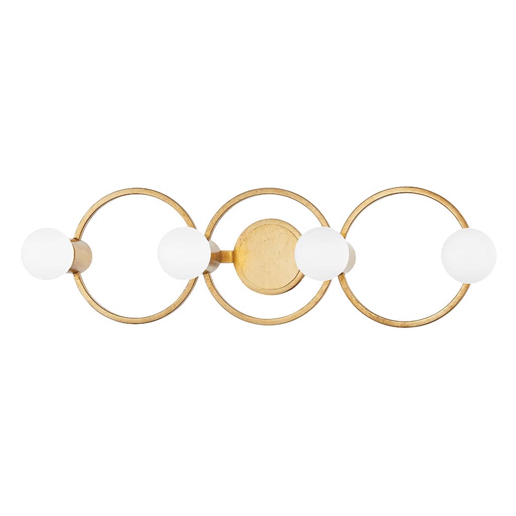 Carson Carrington Vappeby Gold Leaf Bath Bracket