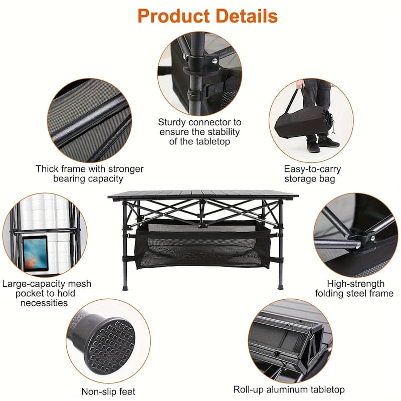 Aluminum Folding Camping Table