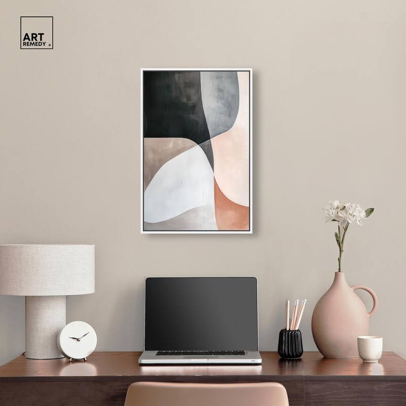 Curved Contour Canvas by Art Remedy